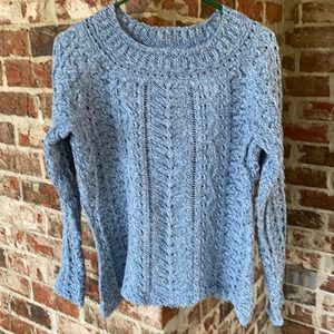 Sigrid Olsen cable knit womens sweater medium